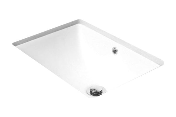 ADP Dish Gloss White Ceramic Basin 465 x 350mm