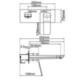 Aquaperla Rushy Spout Mixer - Chrome