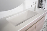 ADP Hope Gloss or Matte White Solid Surface, Suits Ensuite 495 wide x 255 deep
