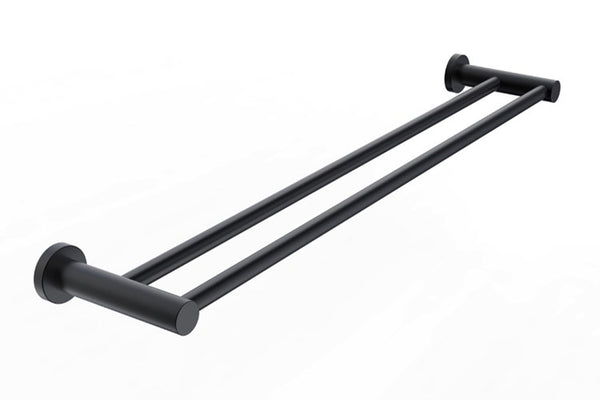 ADP Soul Double Towel Rail 600mm Matte Black