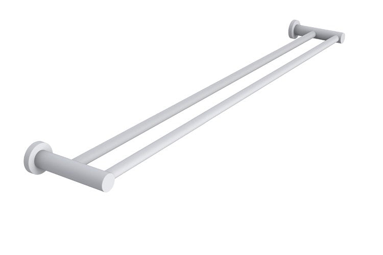 ADP Soul Double Towel Rail 900mm Matte White