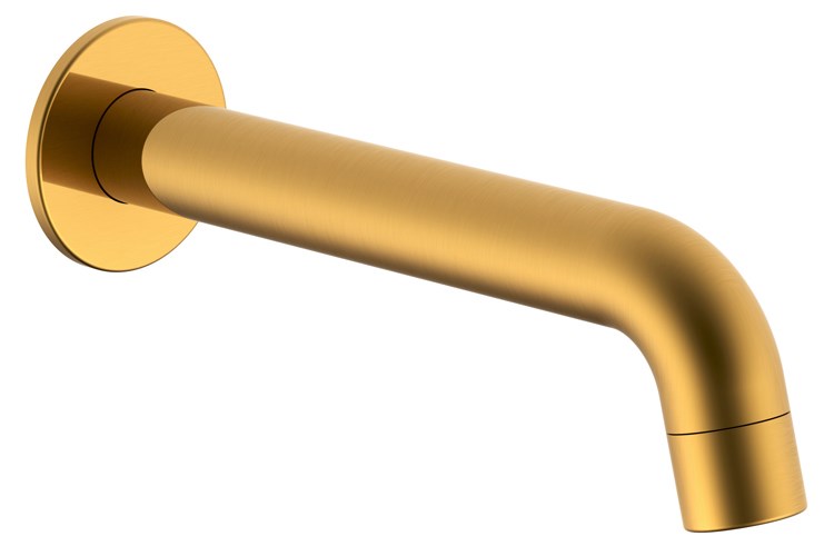 ADP Soul Wall Spout - Brushed Brass