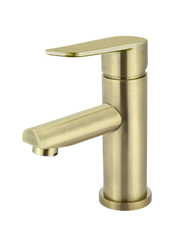 Meir Round Paddle Basin Mixer - PVD Tiger Bronze
