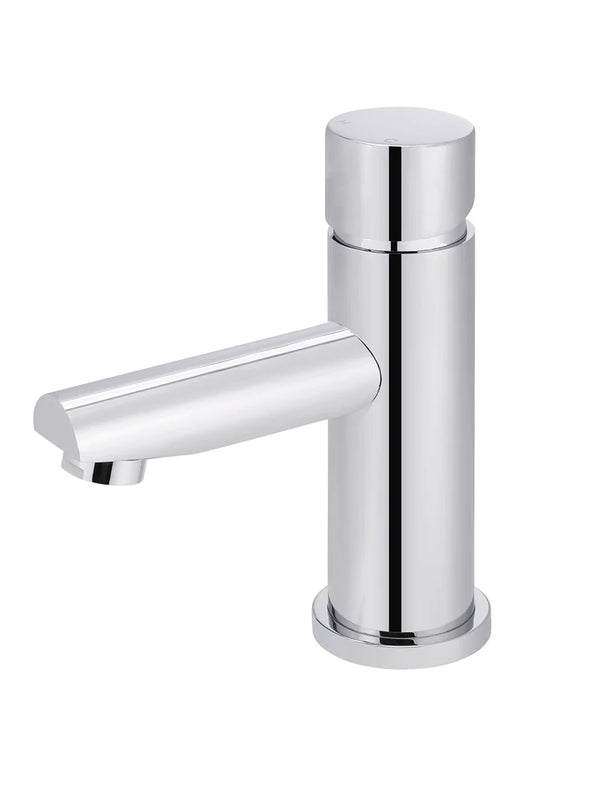 Meir Round Pinless Basin Mixer - Polished Chrome