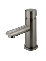 Meir Round Pinless Basin Mixer - Shadow Gunmetal