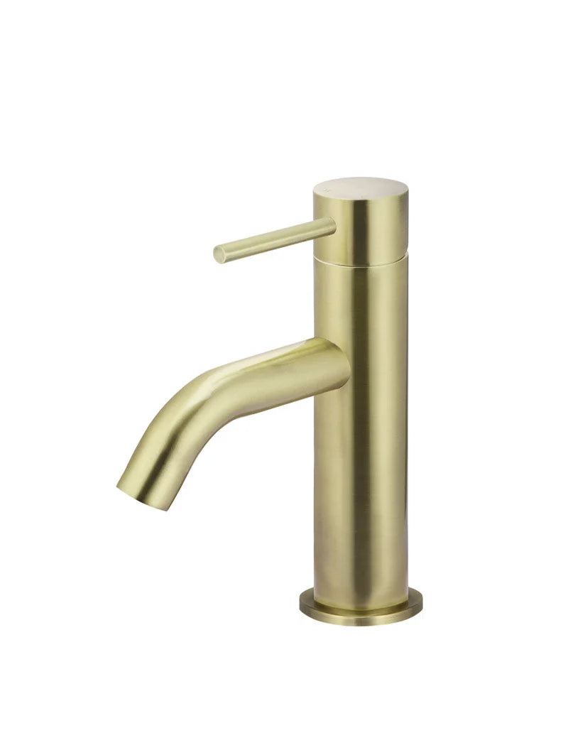 Meir Piccola Basin Mixer Tap - PVD Tiger Bronze