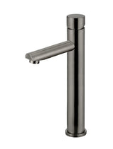 Meir Round Pinless Tall Basin Mixer - Shadow Gunmetal