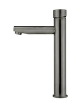 Meir Round Pinless Tall Basin Mixer - Shadow Gunmetal