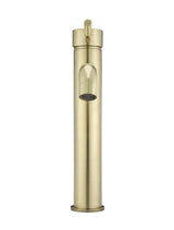 Meir Round Tall Basin Mixer Curved - Tiger Bronze