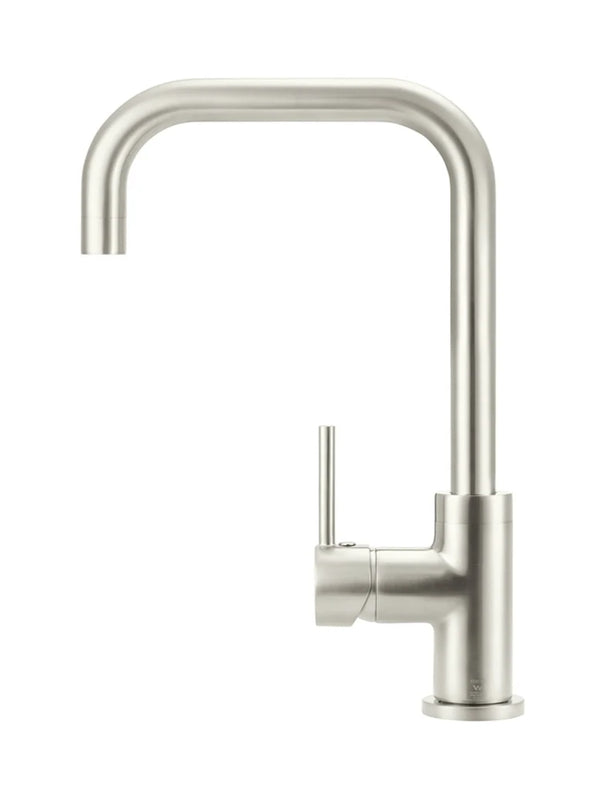 Meir Round Kitchen Mixer Tap - PVD Brushed Nickel