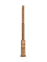 Meir Round Pinless Piccola Pull Out Kitchen Mixer Tap - PVD Lustre Bronze