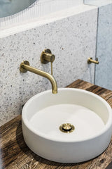 Meir Round Wall Mixer Trim Kit - PVD Tiger Bronze