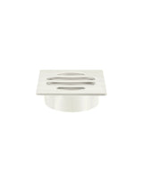 Meir Square Floor Grate Shower Drain 50mm Outlet - PVD Brushed Nickel