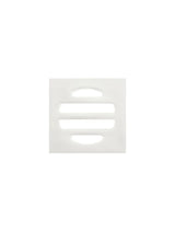 Meir Square Floor Grate Shower Drain 50mm Outlet - PVD Brushed Nickel