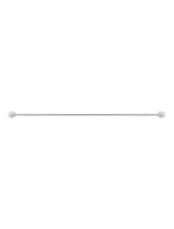 Meir Round Single Towel Rail 900mm - PVD Brushed Nickel