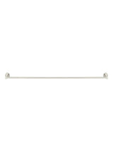 Meir Round Single Towel Rail 900mm - PVD Brushed Nickel