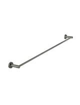 Meir Round Single Towel Rail 900mm - Shadow Gunmetal