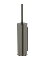 Meir Round Toilet Brush & Holder - Shadow Gunmetal