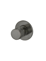 Meir Round Wall Mixer Pinless Handle Trim Kit - Shadow Gunmetal