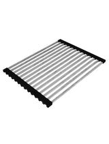 Meir Lavello Stainless Steel Rolling Mat Protector - Polished Chrome