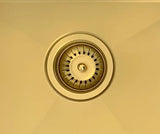 Meir Lavello Kitchen Sink - One and Half Bowl 670 x 440 - Tiger Bronze